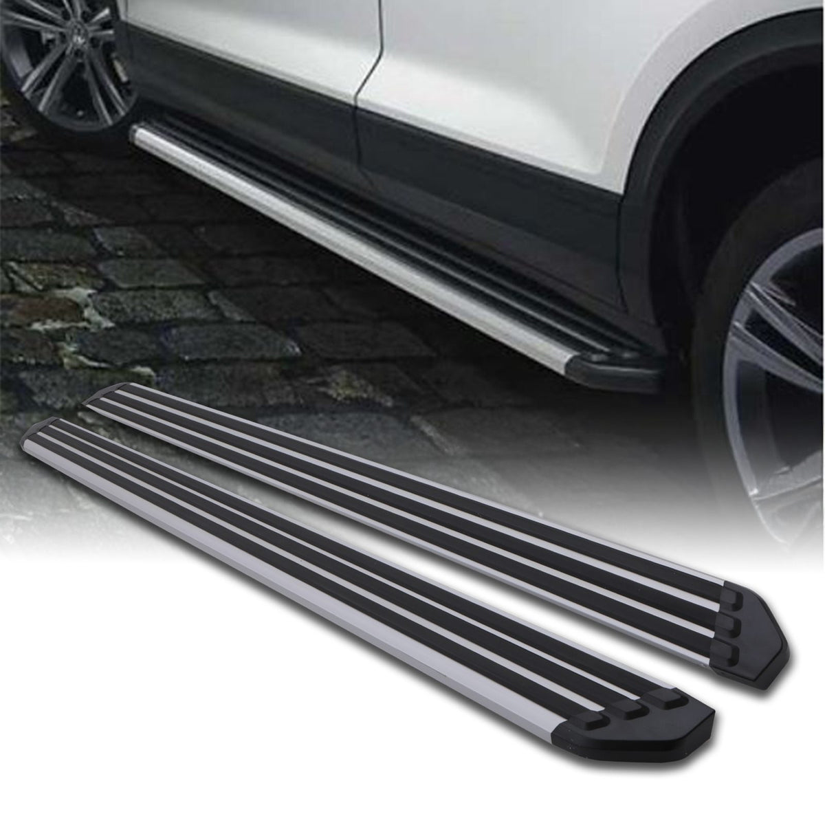 Aluminium Side Steps for Volkswagen Touareg CR MK3 19-22