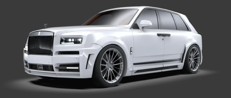 ROLLS ROYCE CULLINAN PARTIAL FORGED CARBON