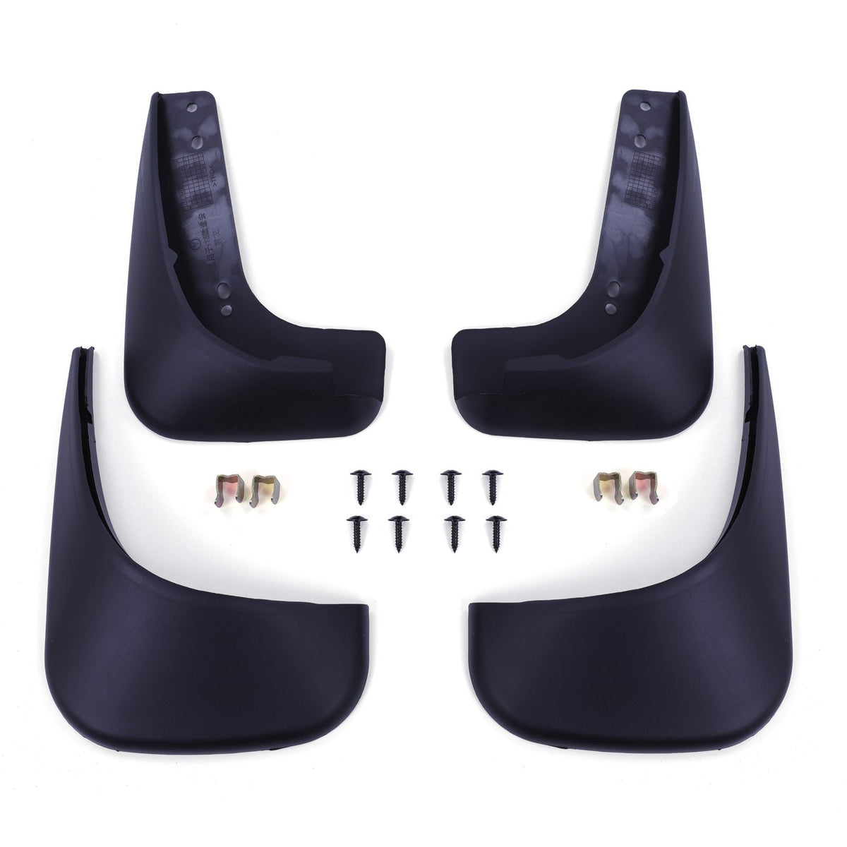 Black Mud Flaps for VW Caddy MK3/MK4 04-22