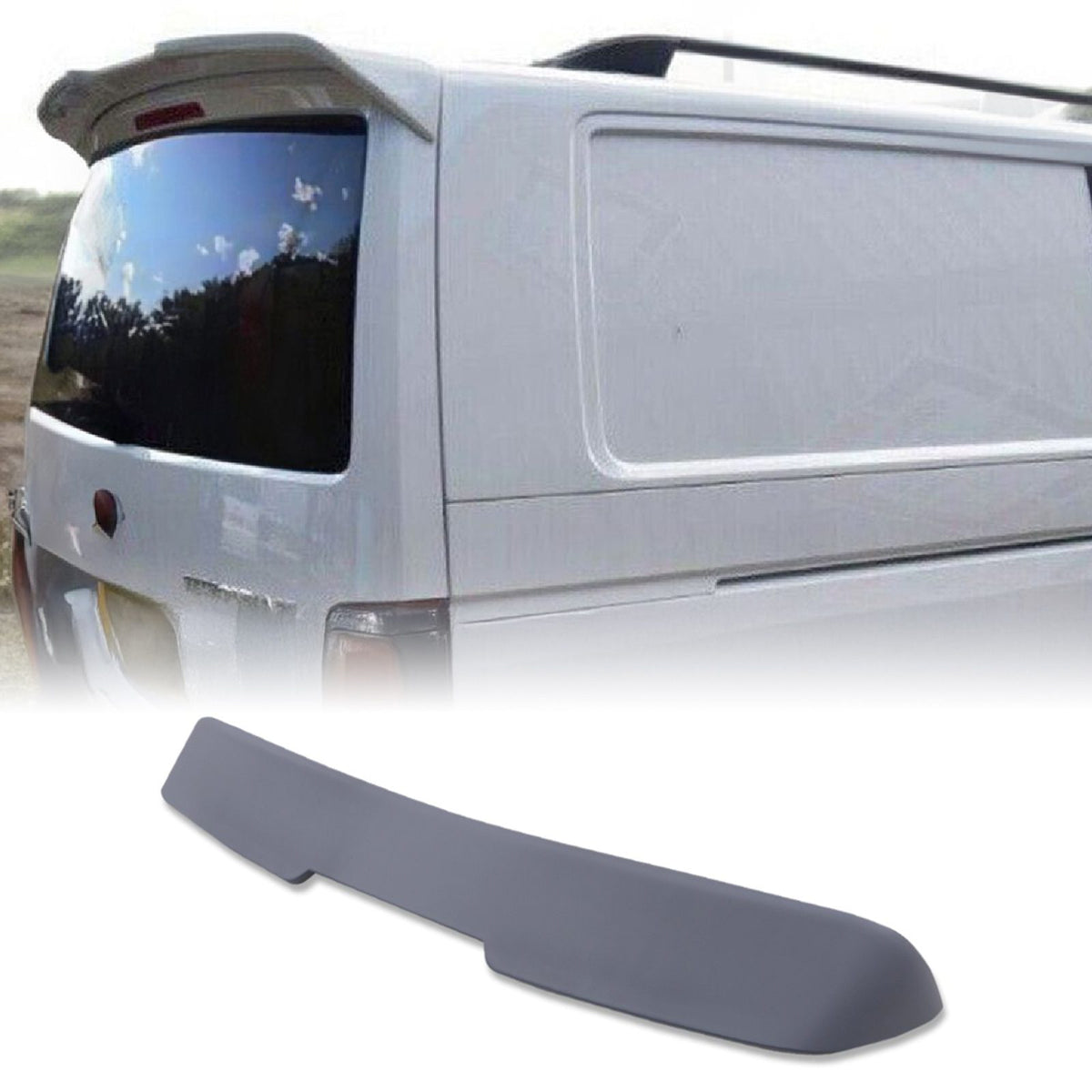 Sportline Look Rear Spoiler for VW Transporter T6 T6.1 16-22