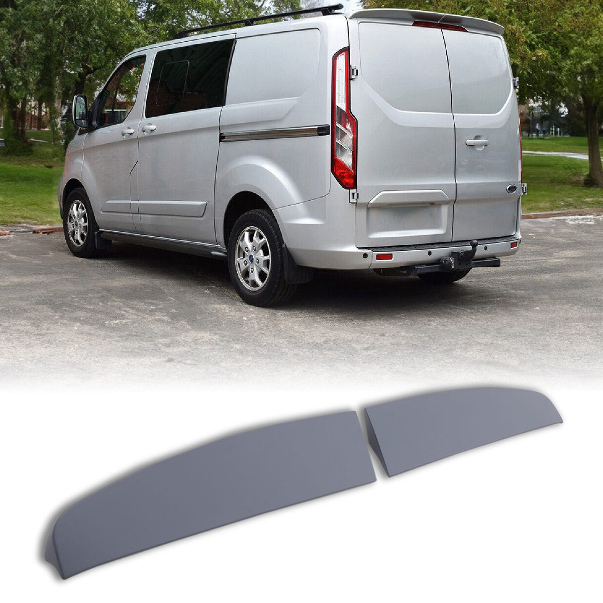 Barn Door Spoiler for Ford Transit Custom 18-21
