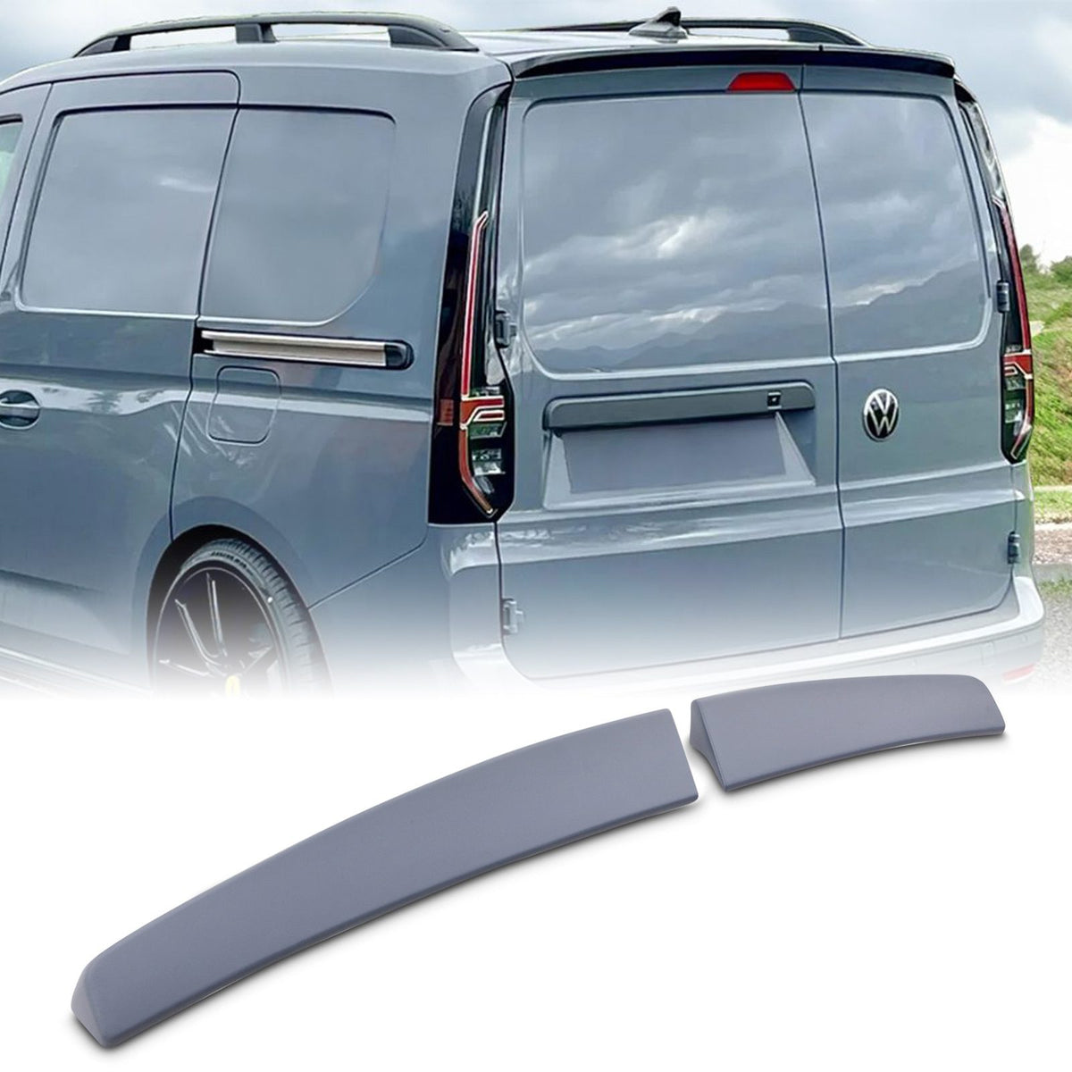 Rear Barn Door Spoiler for Volkswagen Caddy 2015-2021