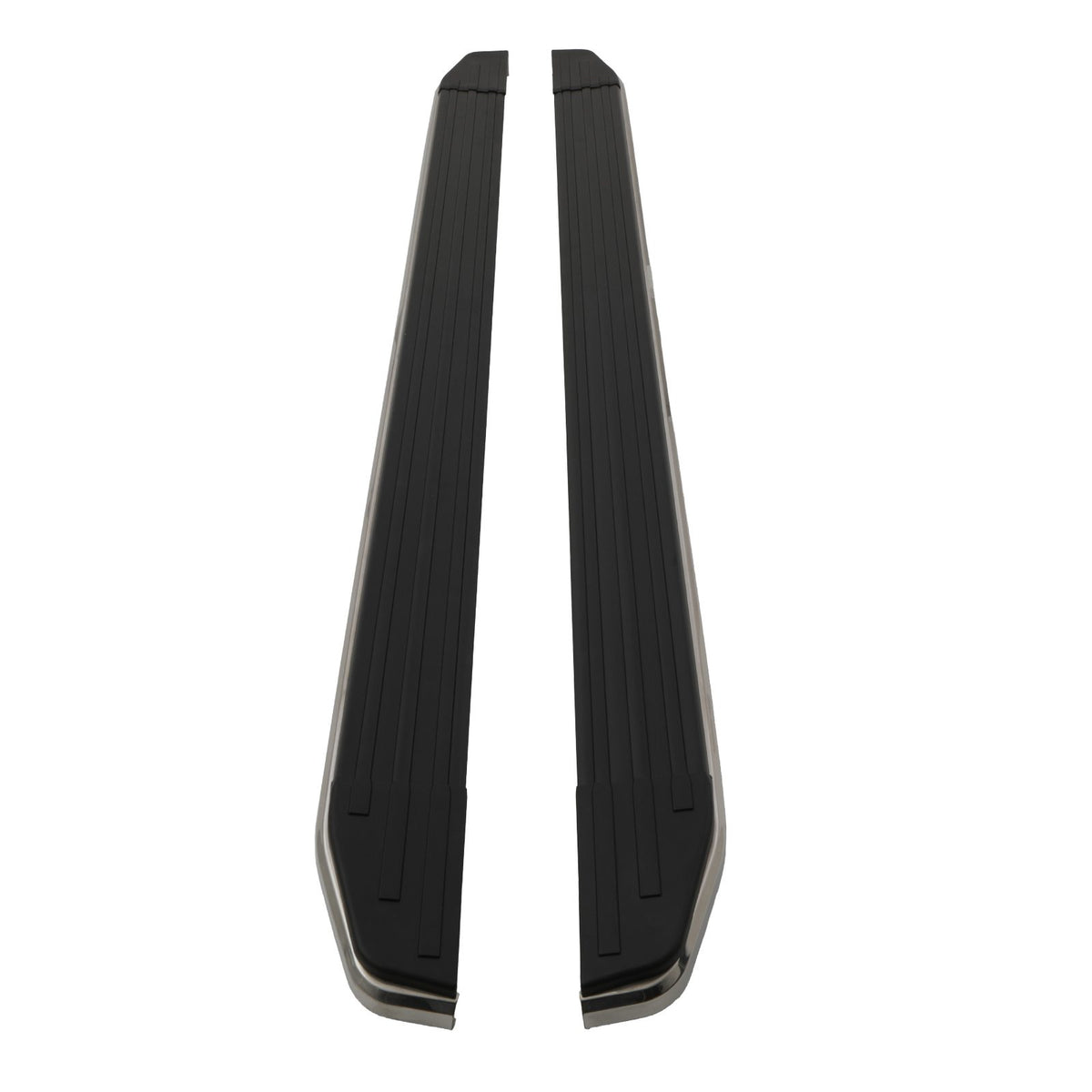 Black Stainless Steel Side Steps for Ford Ranger T6/7/8 2012- 2022
