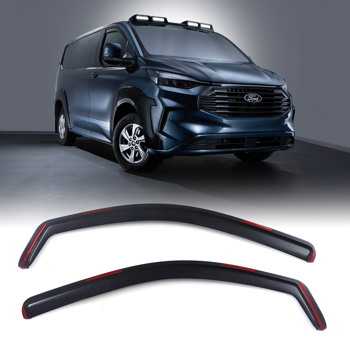 In Door Wind Deflectors for Ford Transit Custom MK2 23+