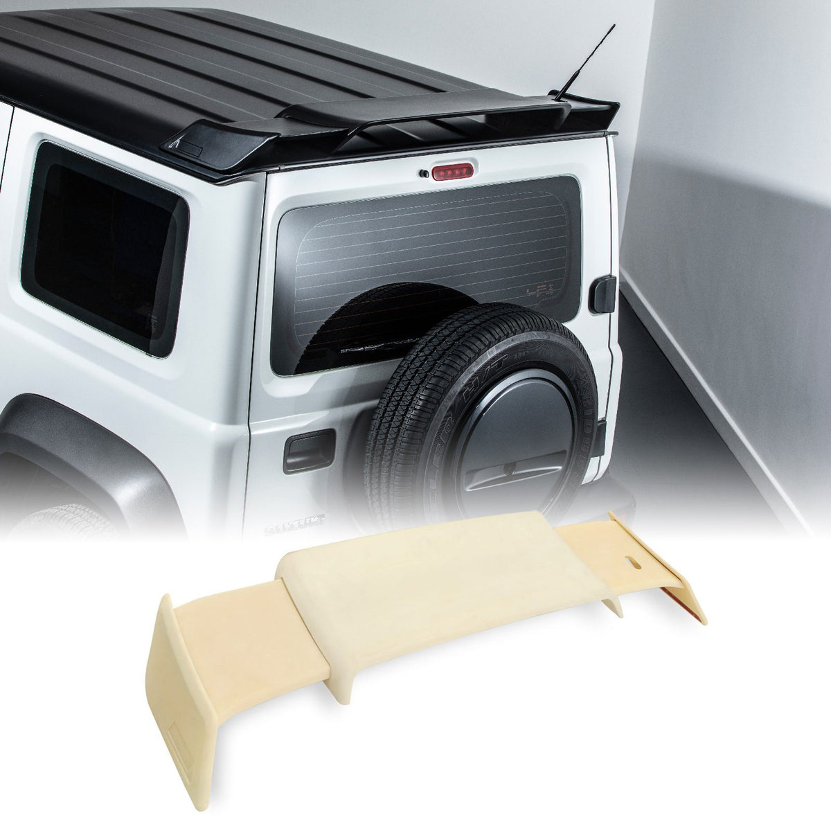Multi-Piece Rear Spoiler for Suzuki Jimny 2018+