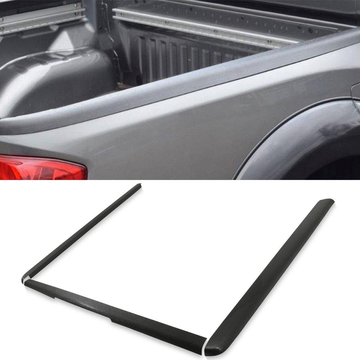 Protective Bed Rail Caps for Nissan Navara D40 2006-2010