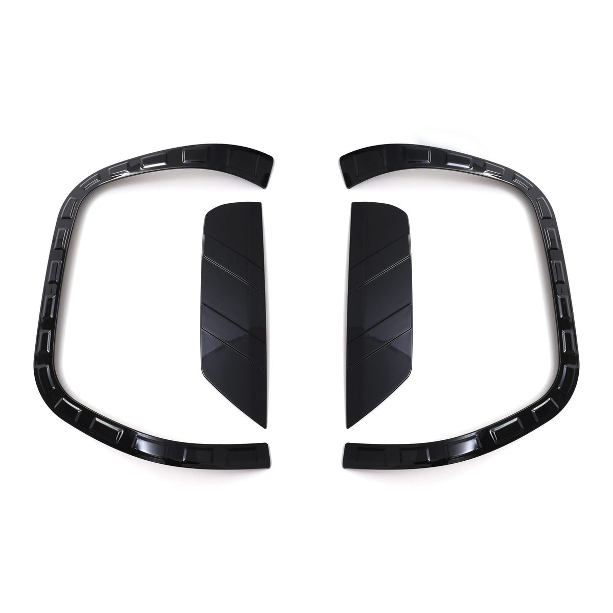 Gloss Black Tail Light Trims for VW Amarok MK2 2023+