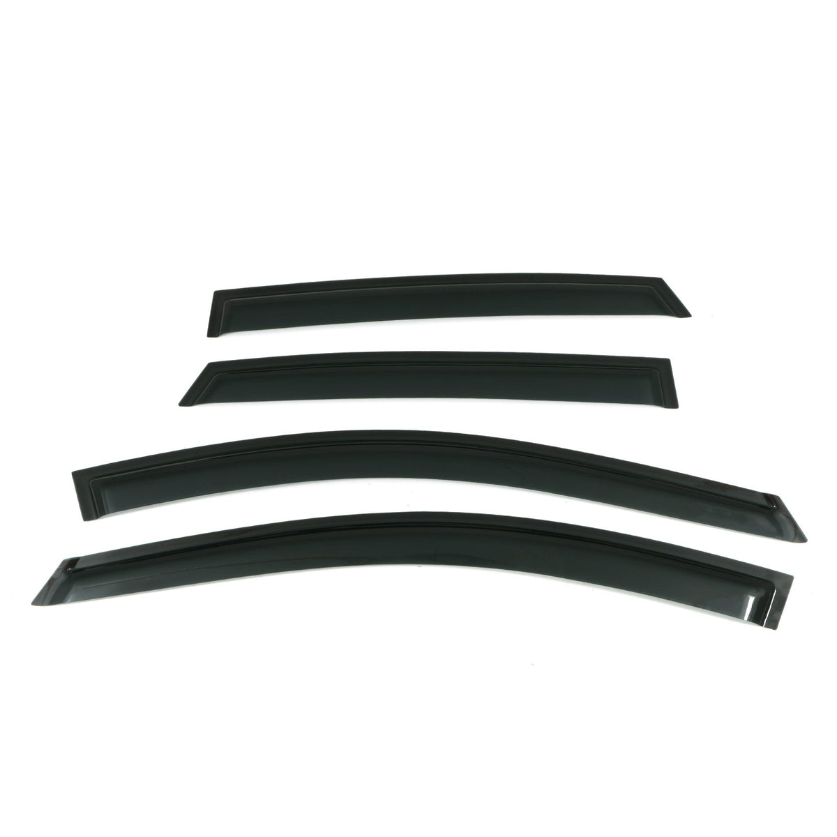 Black Wind Deflectors for Hyundai Kona OS 17-20