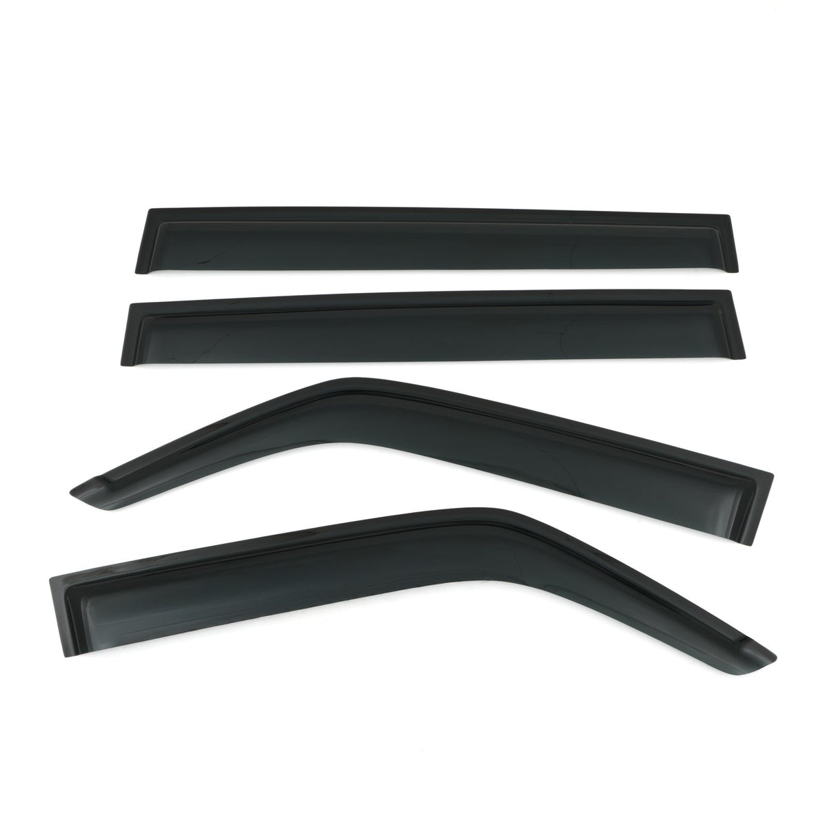 Black Wind Deflectors for Mitsubishi Pajero Shogun V73 99-06