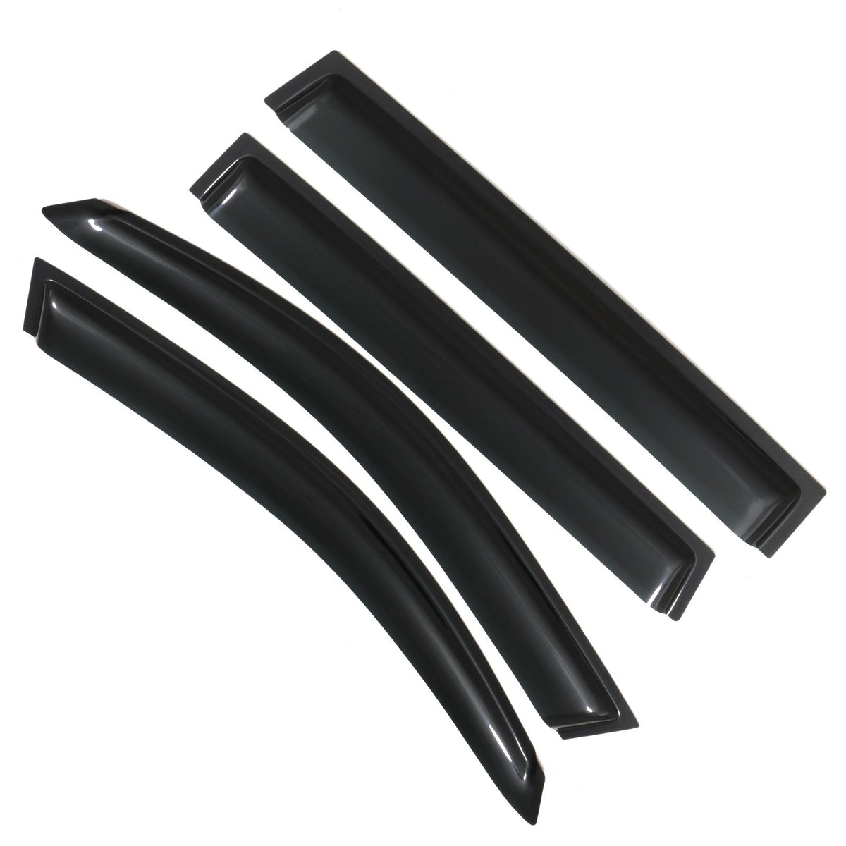 Black Wind Deflectors for Toyota RAV4 XA30 09-12