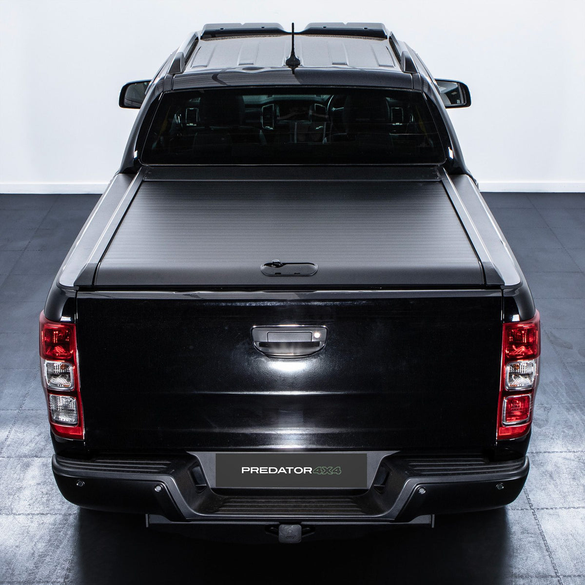 Black Aluminium Tonneau Roller Cover for Ford Ranger T6 T7 T8 11-22
