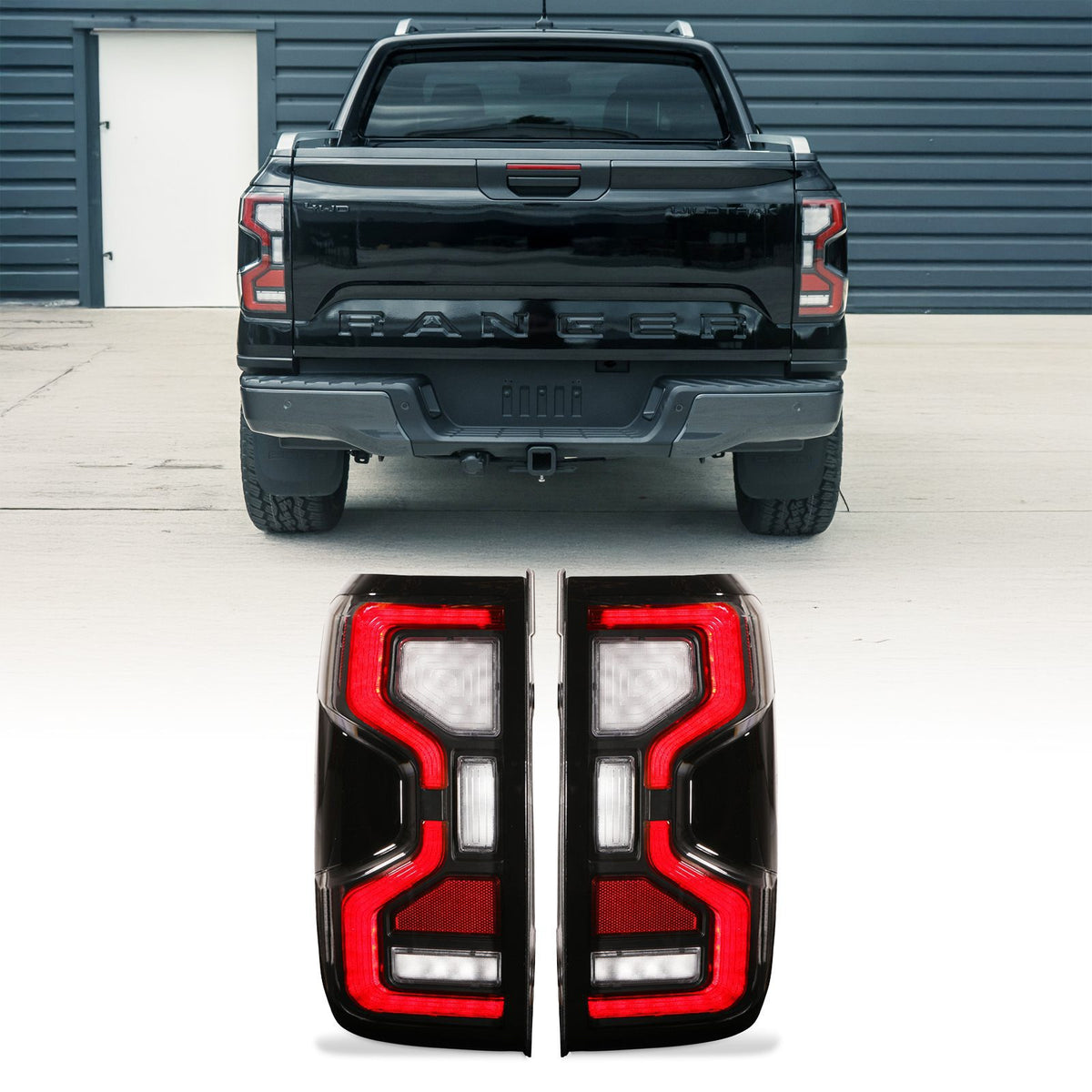 LED Rear Tail Lights for Ford Ranger T9 2023+