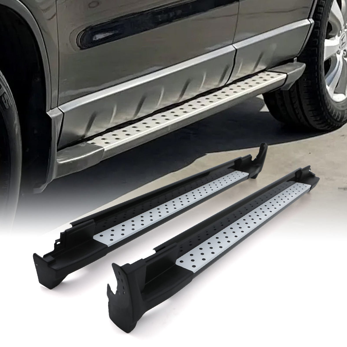 Black And White Side Steps for Honda CR-V MK3 07-11