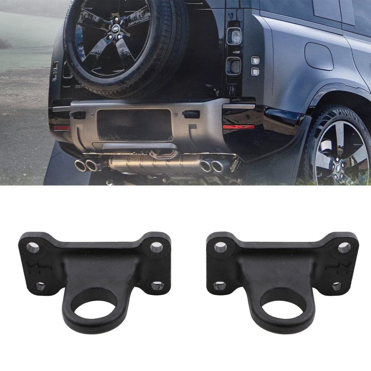 Black Tow Loop for Land Rover Defender 110 L663 2020+
