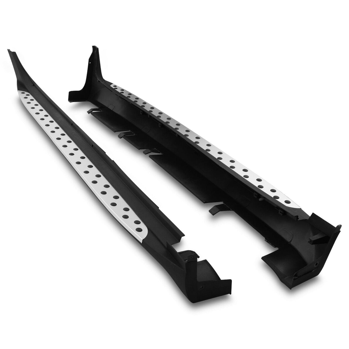 Silver Running Board Side Steps for Hyundai IX35 10-17
