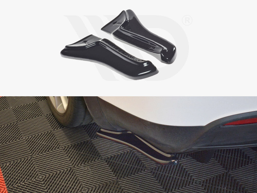 Rear Side Splitters V.1 Tesla Model X