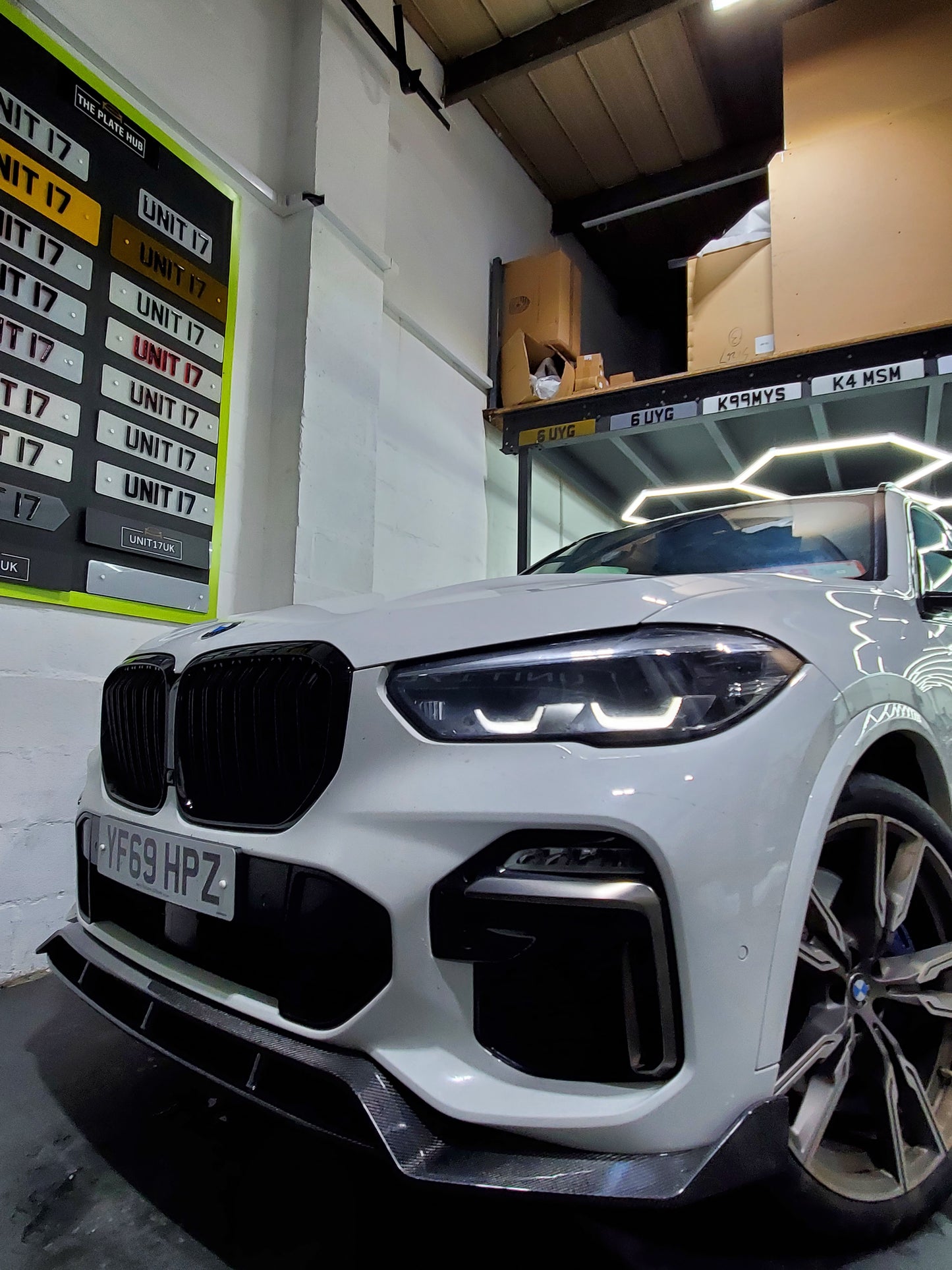 BMW G05 X5 M Sport 2018-Present Carbon Fibre Front Splitter