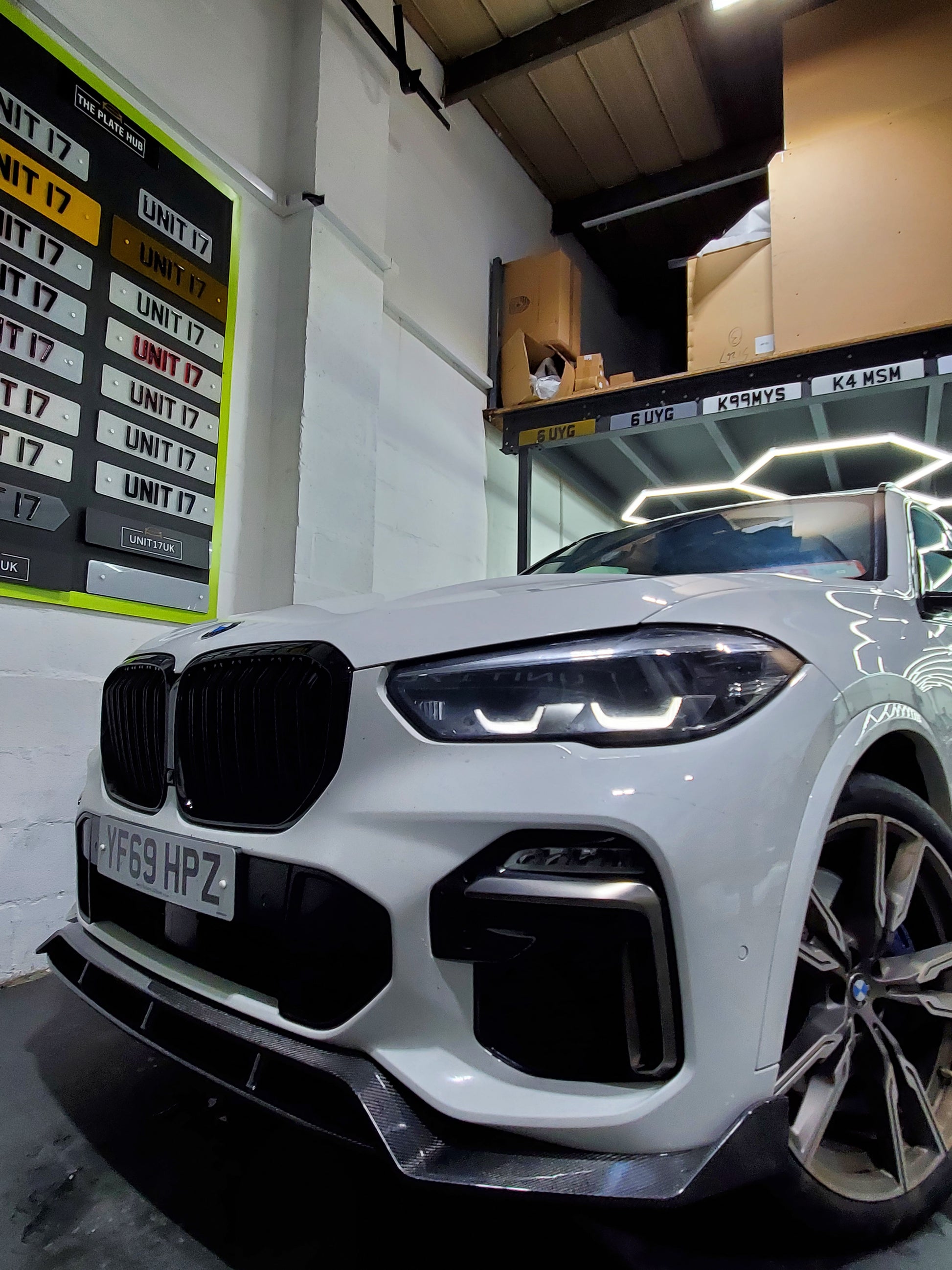 BMW G05 X5 M Sport 2018-Present Carbon Fibre Front Splitter