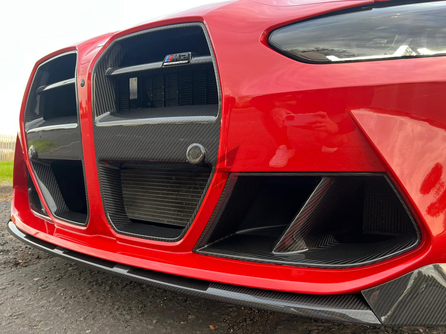BMW G80/G82/G83 M3/M4 Dry Carbon Front Splitter MP Style