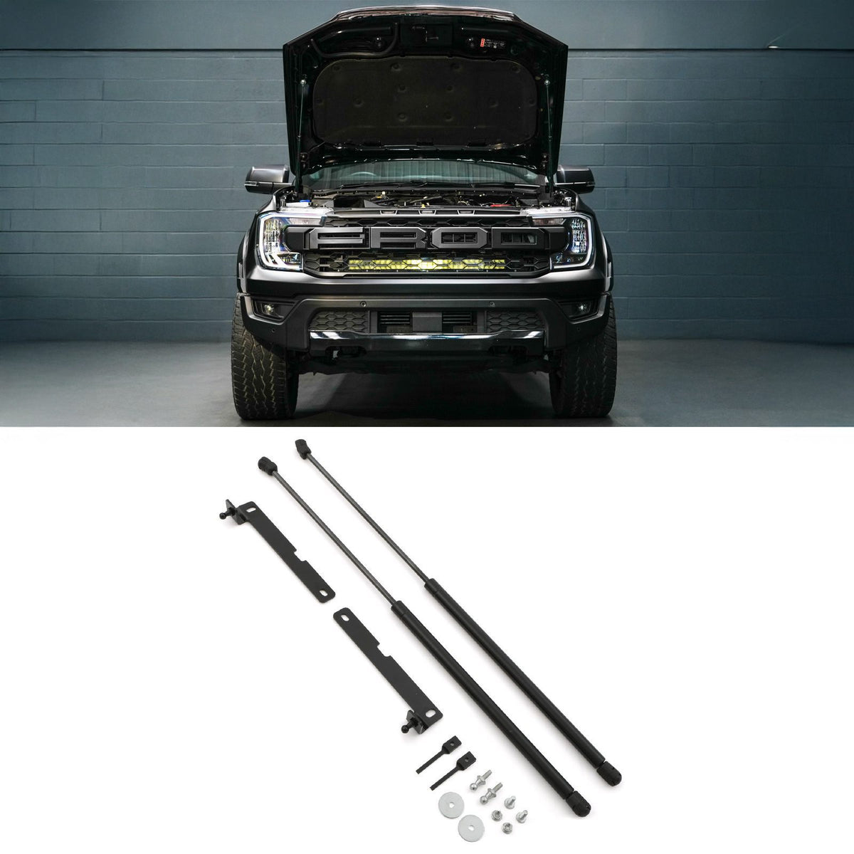 Gas Powered Bonnet Struts for Ford Ranger T9 2023+
