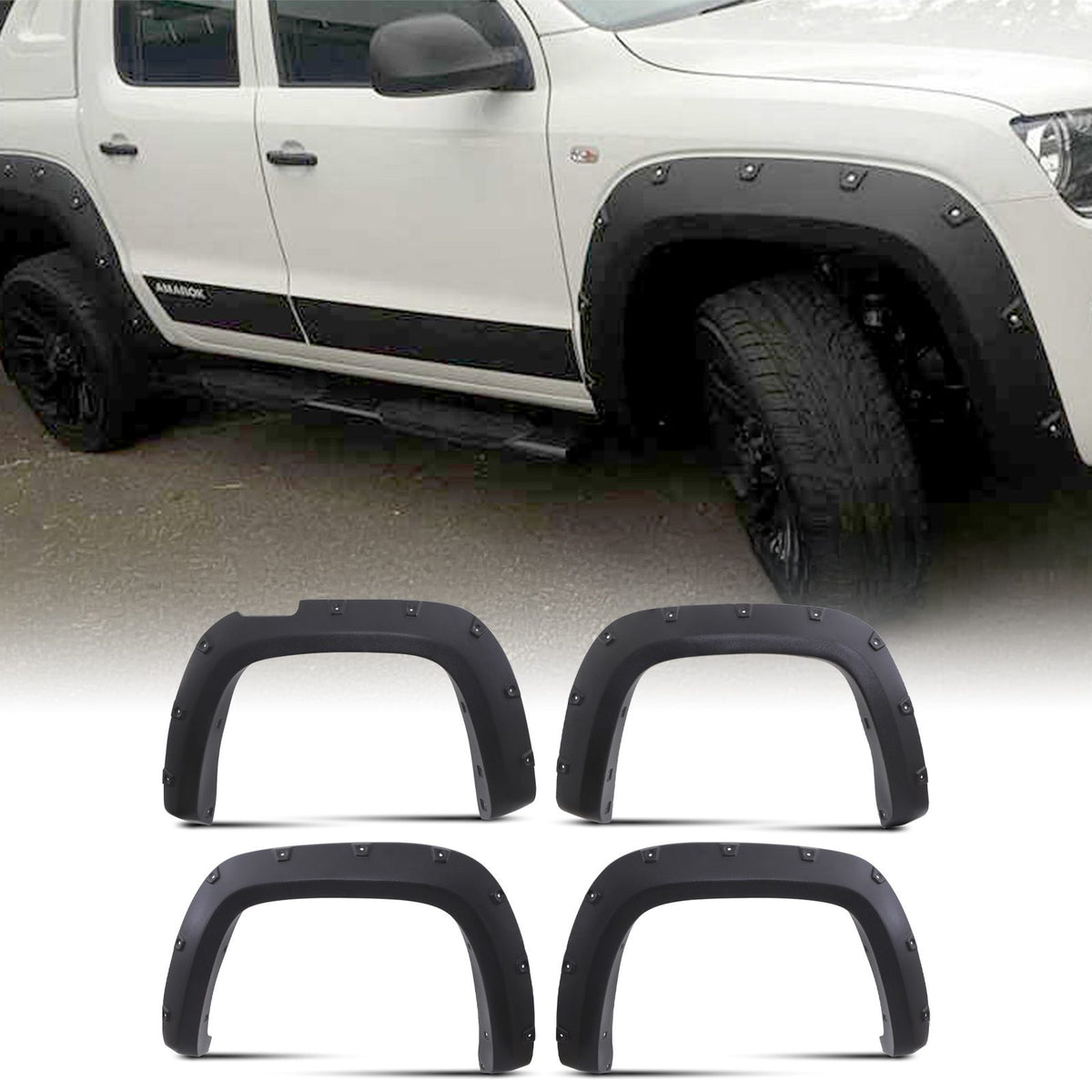 Bolt On Look Fender Flare Kit for VW Amarok 10-16