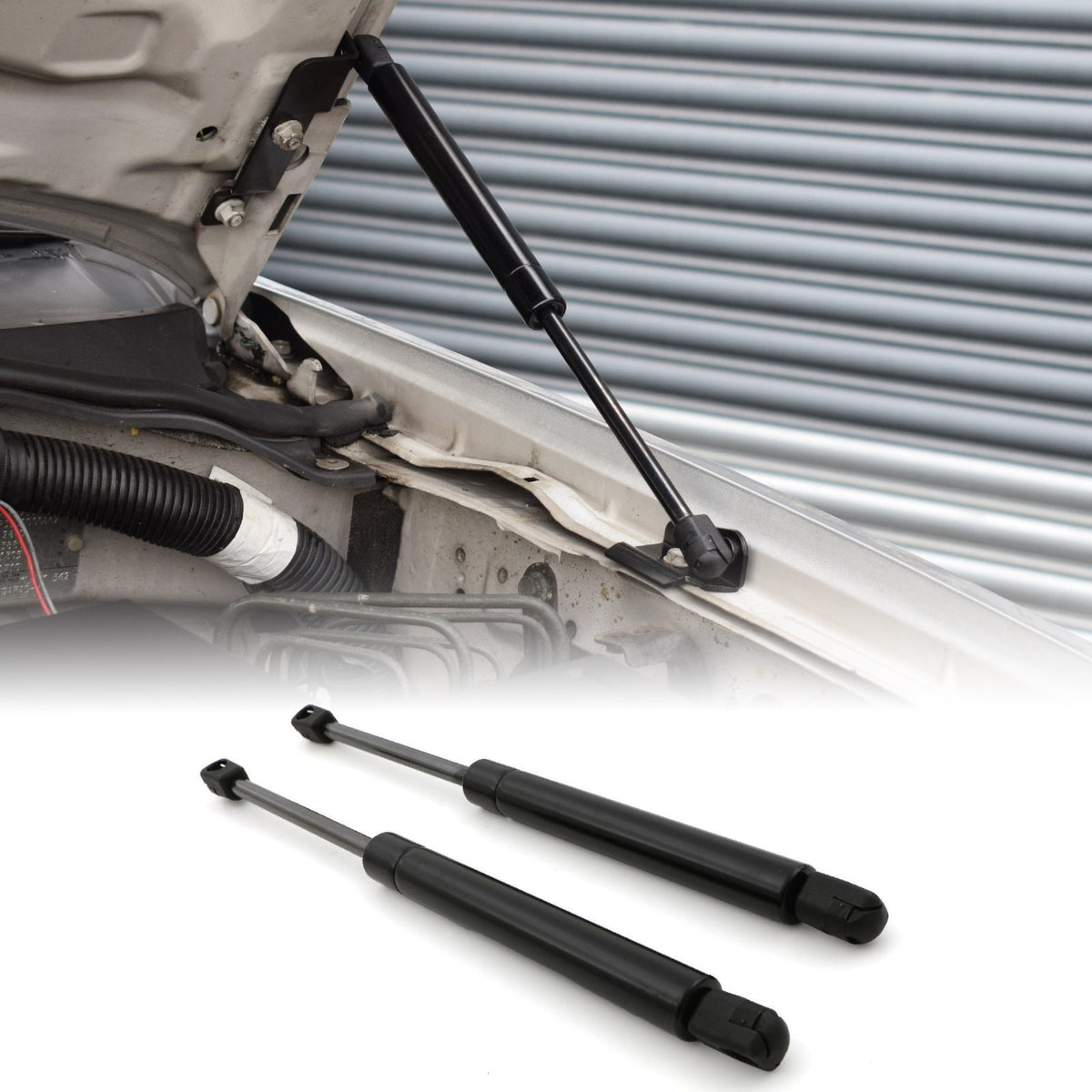 Gas Powered Bonnet Struts for Nissan Navara D40 2005-2014