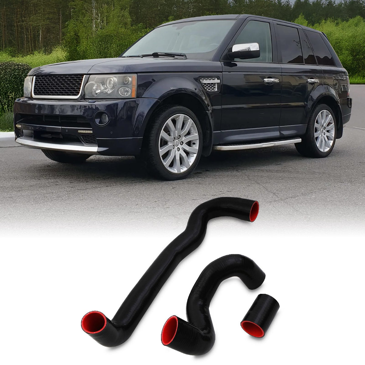 Silicone Boost Hose Kit for Range Rover Sport / Land Rover Discovery 3 / 4 2.7 TDV6 04-17