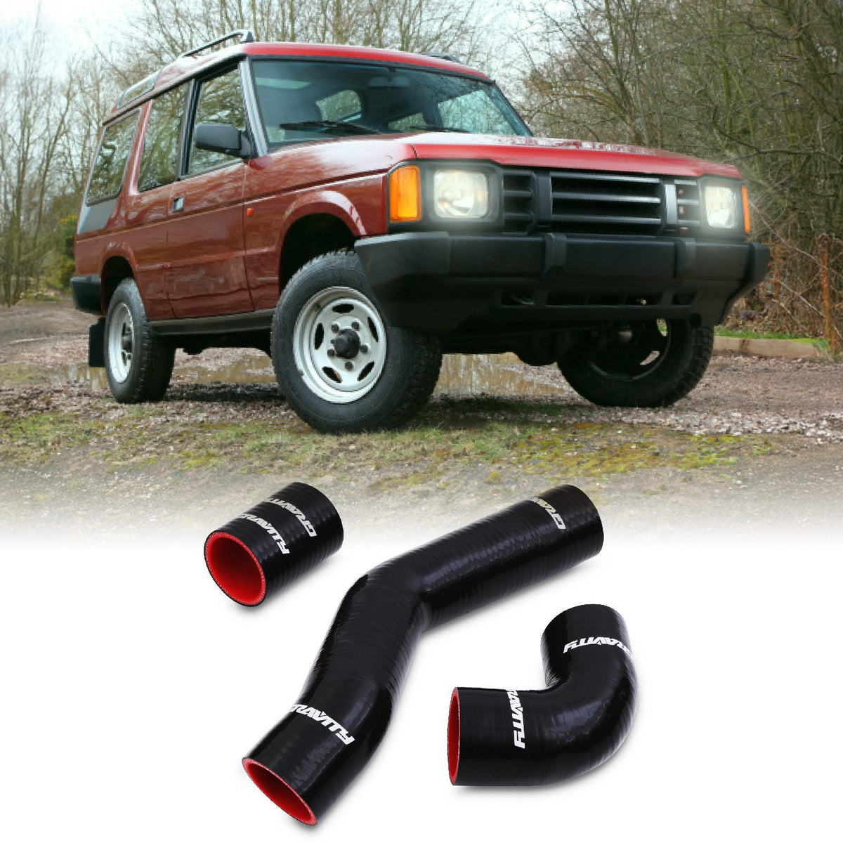 Silicone Boost Hose Kit for Land Rover Discovery 1 300TDI 2.5TD 94-98