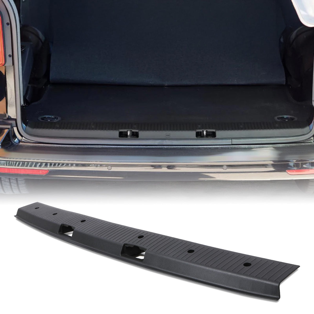 VW Transporter T5 &amp; T6 03-23 Barn Door Style Rear Threshold Cover
