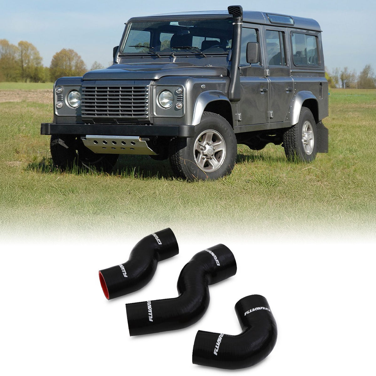 Silicone Boost Hose Kit for Land Rover Defender TD5 2.5TD 98-04