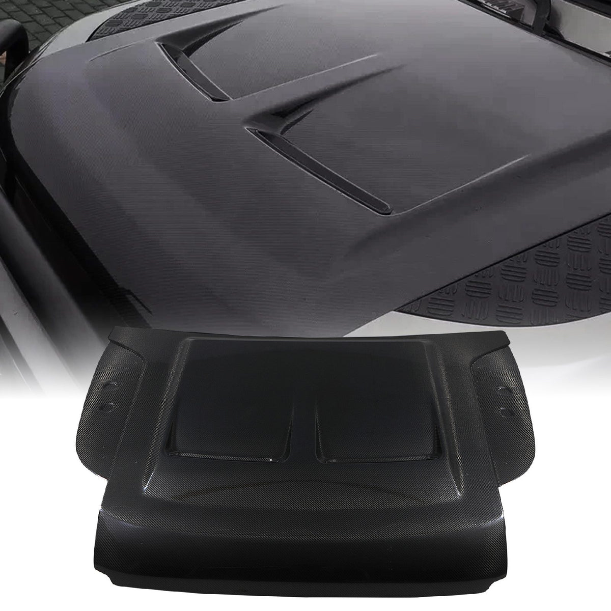 Carbon Fibre Vented Bonnet for Land Rover Defender L663 2020+