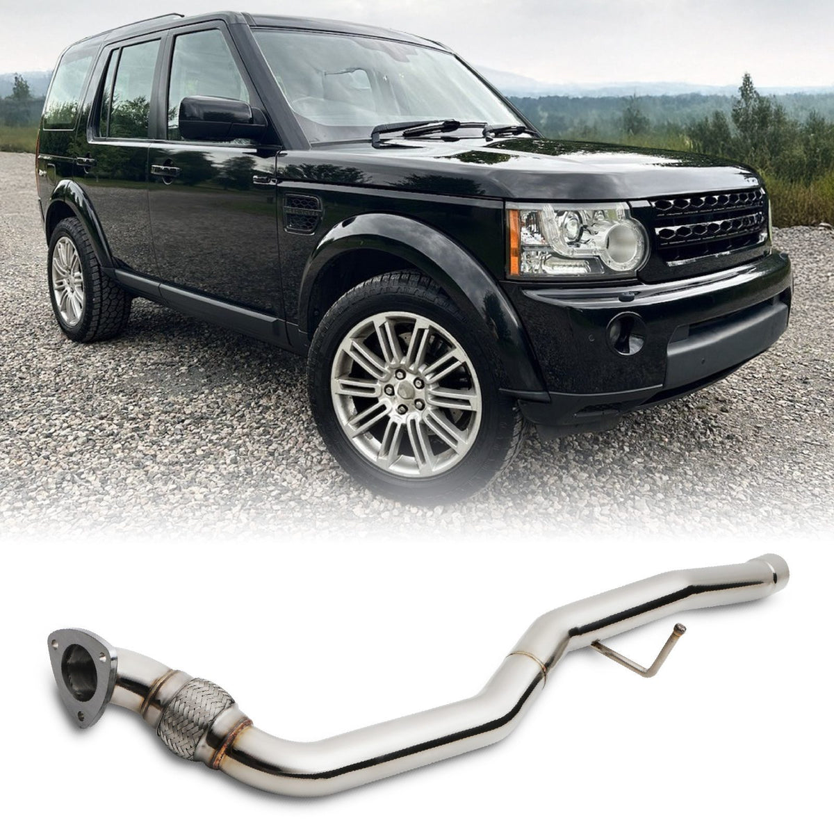 Exhaust Decat Pipe for Range Rover Sport / Discovery 2.7 / 3.0 TDV6 09-12