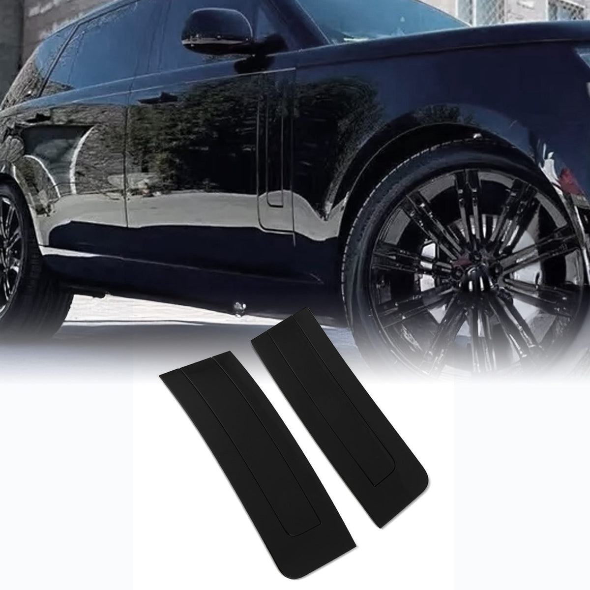 Gloss Black SV Style Side Vents for Range Rover Vogue L460 2022+
