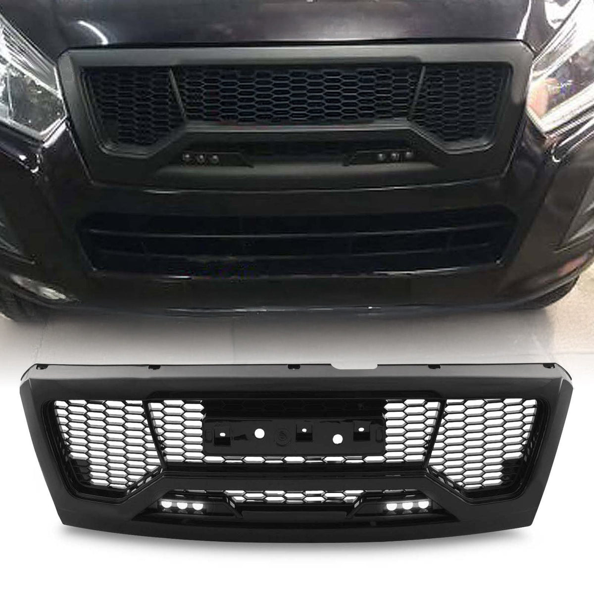 Black Grille With LEDs for Isuzu D Max 17-20 4X4