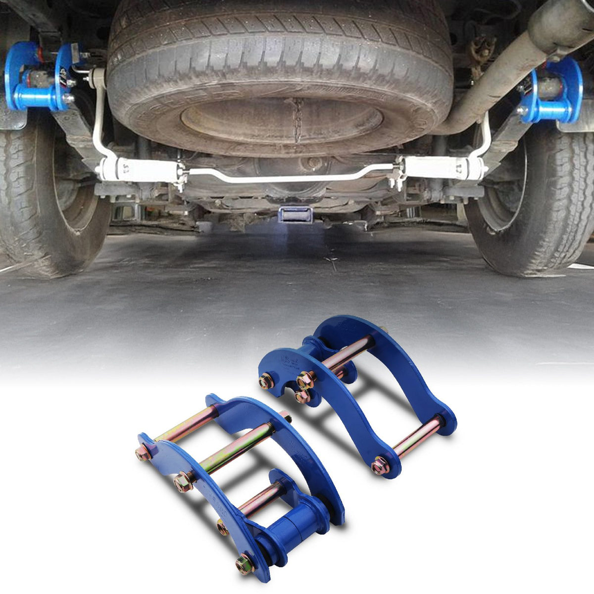 2" Rear Lift Shackles for Mitsubishi L200 Triton 06-19