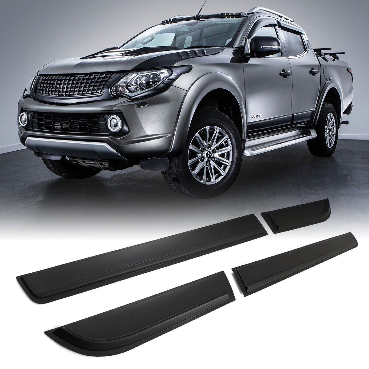 Slim Door Cladding Kit for Mitsubishi L200 Triton 15-23