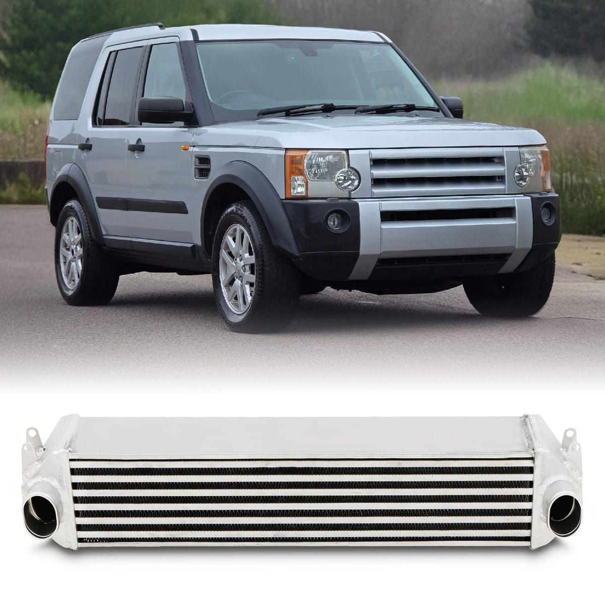 Front Mount Intercooler Core for Land Rover Discovery 3 2.7 TDV6 04-09
