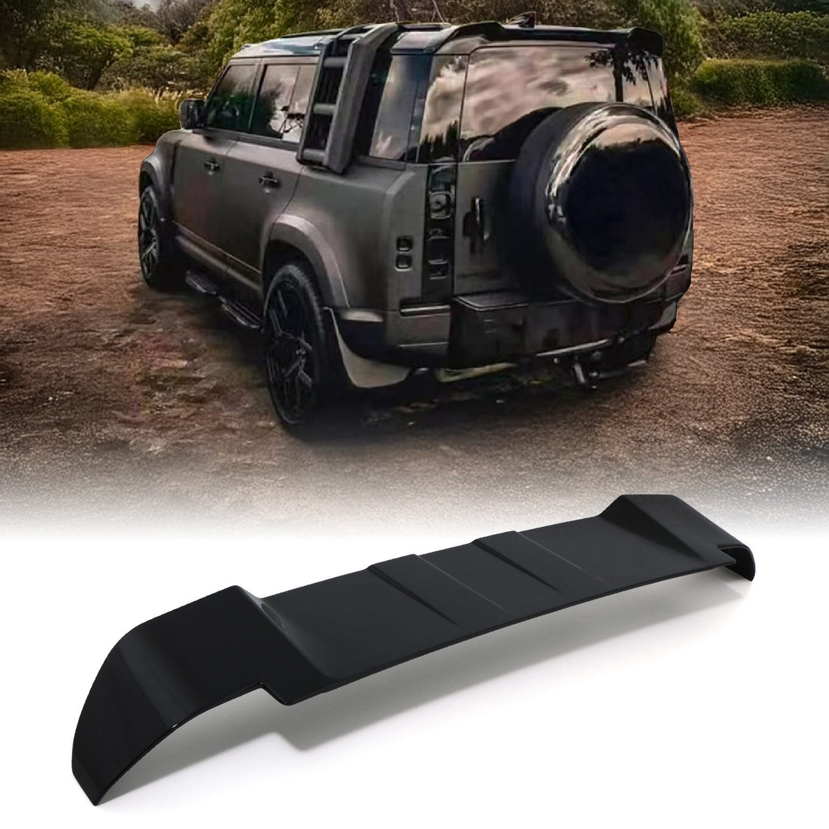 Rear Roof Spoiler for Land Rover Defender L663 2020+