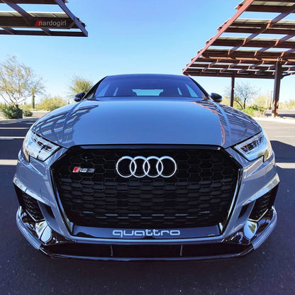 Audi RS3 8V FL Front Chin Splitter