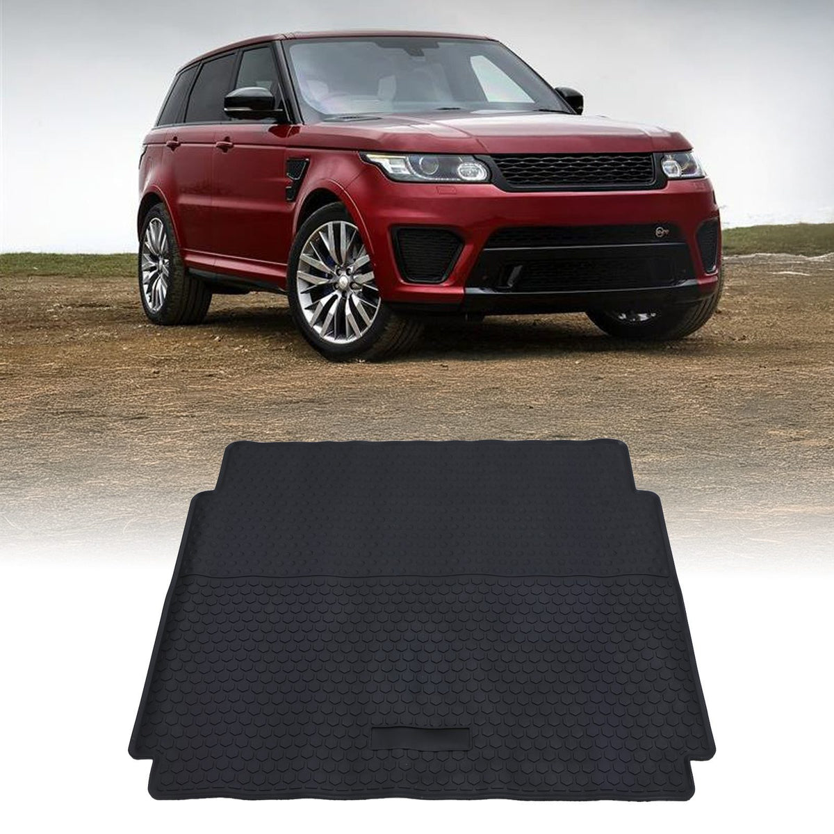 Black Boot Liner for Range Rover Sport L494 13-22