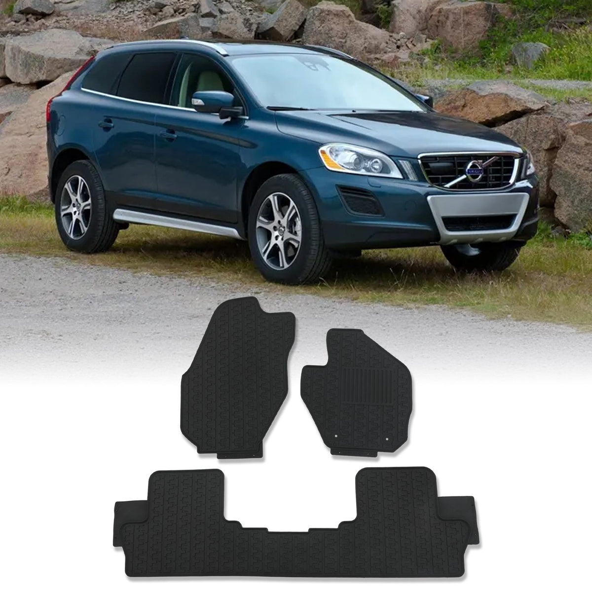 Car Floor Mat Set for Volvo XC60 2008-2017