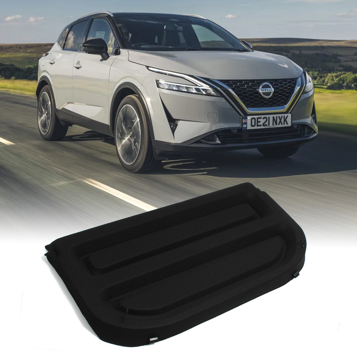 Fixed Parcel Shelf for Nissan Qashqai J12 2021+