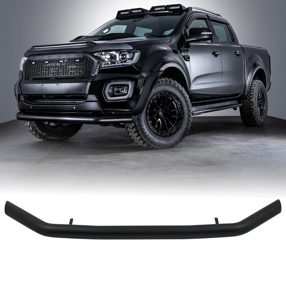 City Style Nudge Bar for Ford Ranger T6 T7 T8 11-22