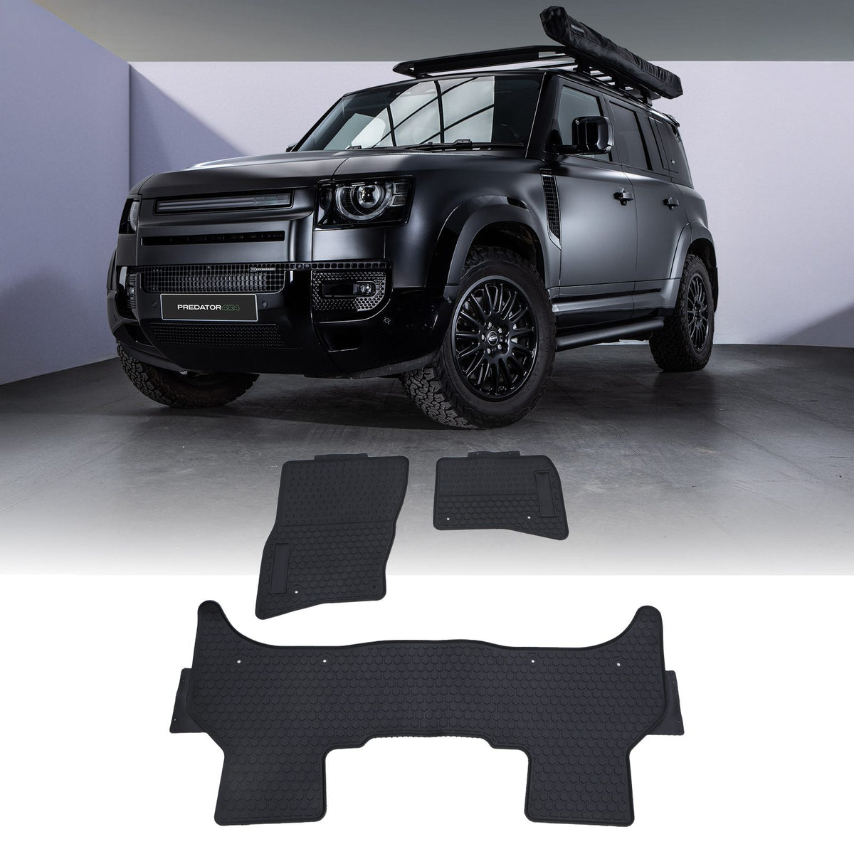 Interior Floor Mats for Land Rover Defender 110 L663 2020+