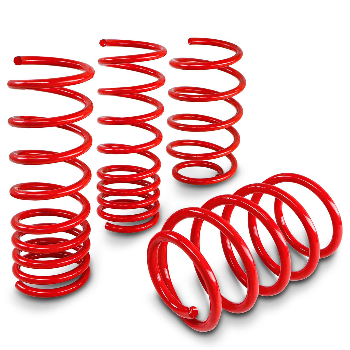 Lowering Springs - Front 55mm - Rear 55mm for VW Transporter T5 2003-2015