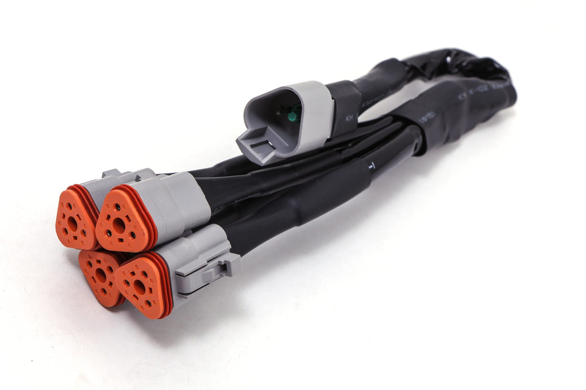 Stealth LED 3-Pin Quad Splitter X-Piece