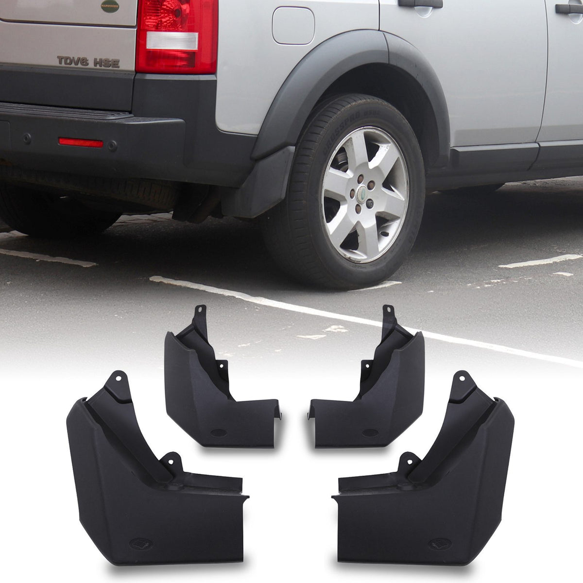 Splash Guard Full Kit for Land Rover Discovery 3 LR3