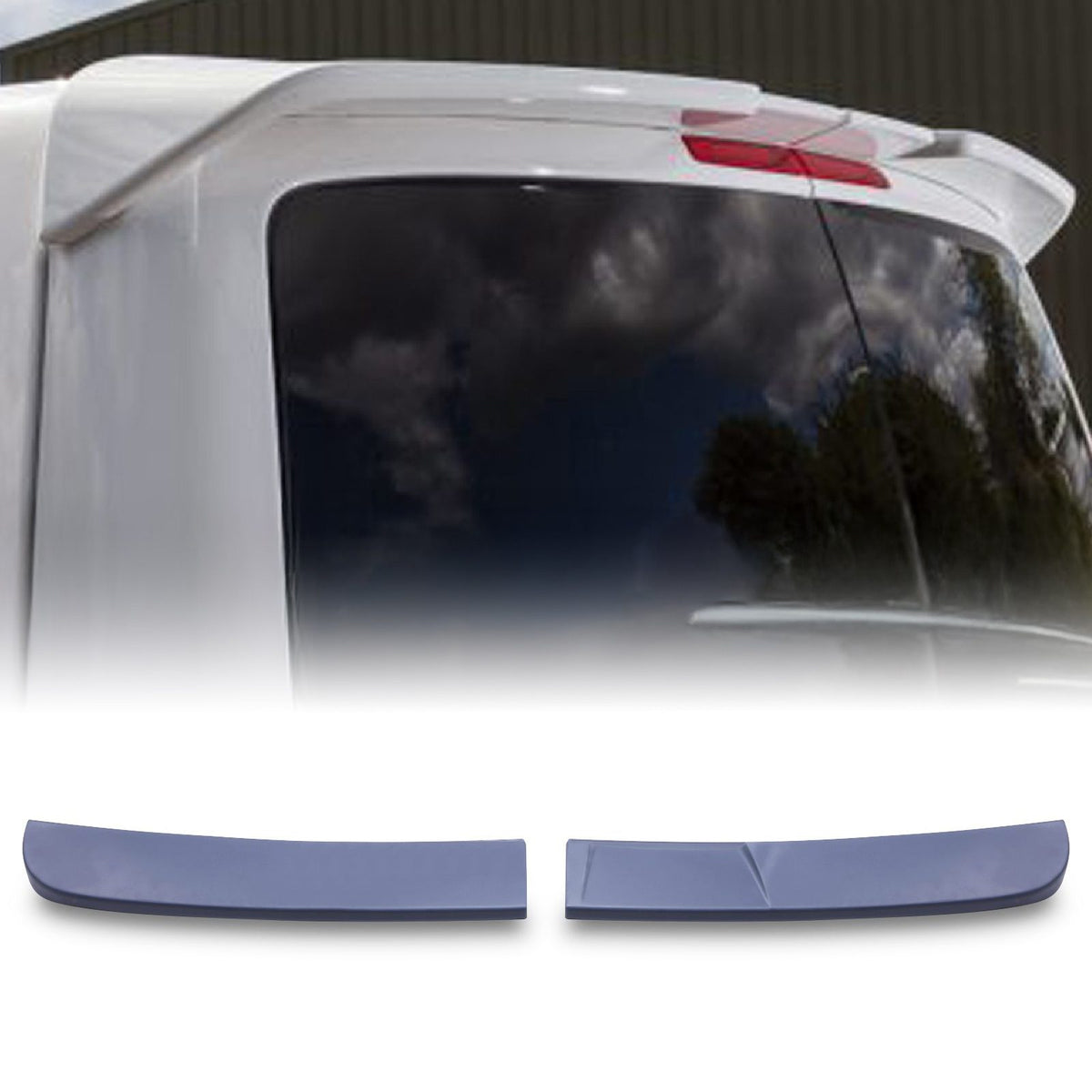 Barn Door Style Spoiler for VW Transporter T5 T6 2003+