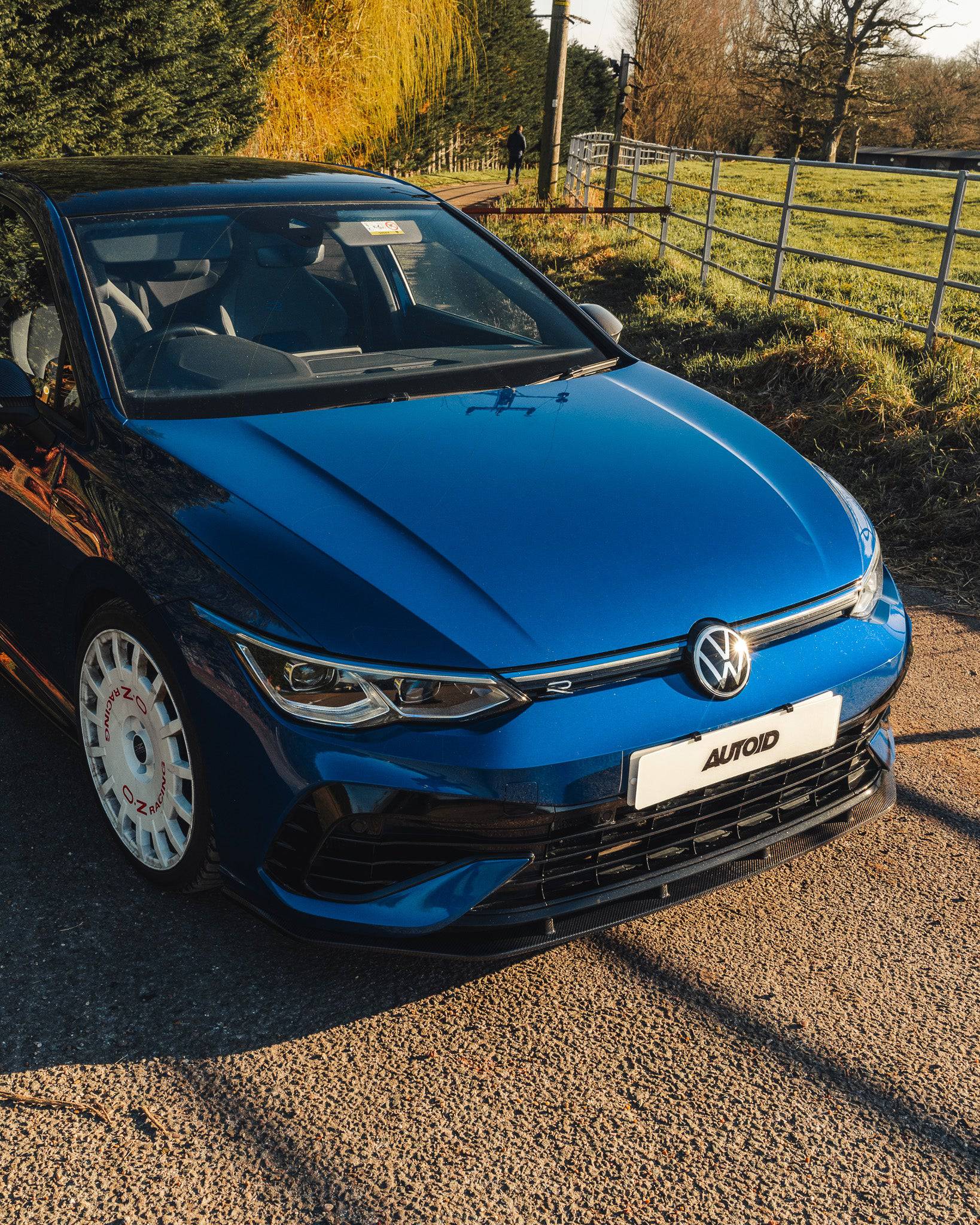 Volkswagen Golf R Mk8 Carbon Fibre ID-01 Front Splitter (2020+)