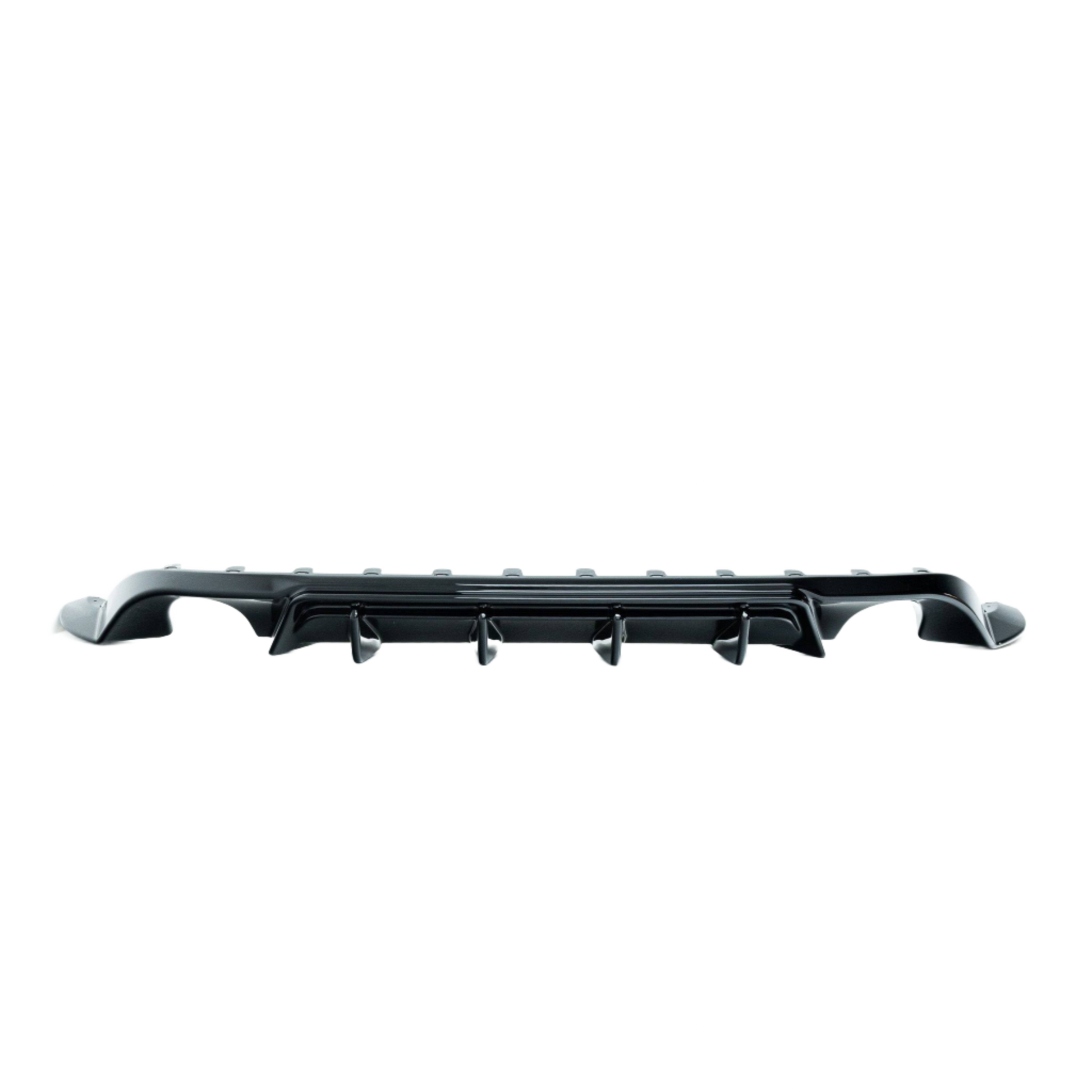 VW Golf GTI Mk7.5 EVO-1 Gloss Black Rear Diffuser by ZAERO (2017-2020)